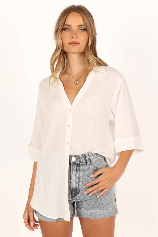 Gaia Shirt - Ivory