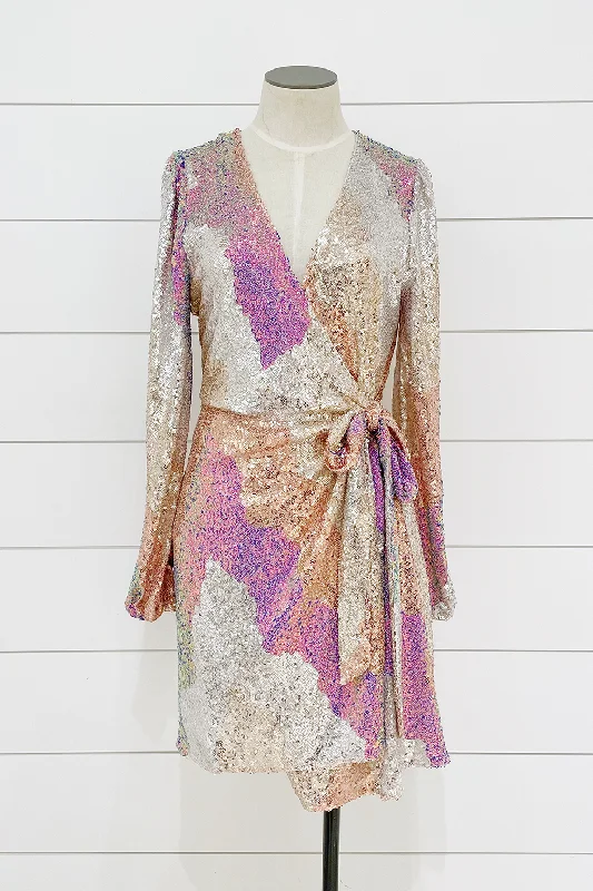 Shimmering Opal Party Dress