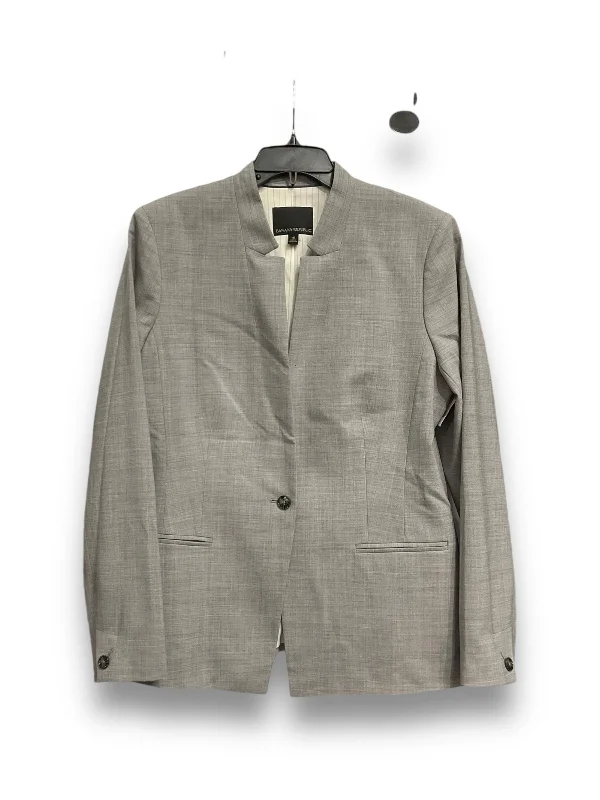 Blazer By Banana Republic In Grey, Size: Xl