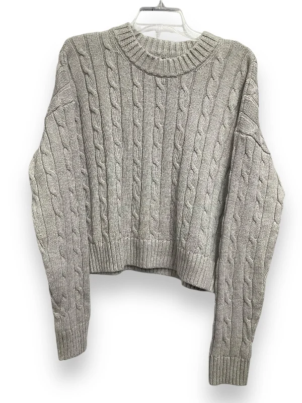 Sweater By Gap In Grey, Size: L