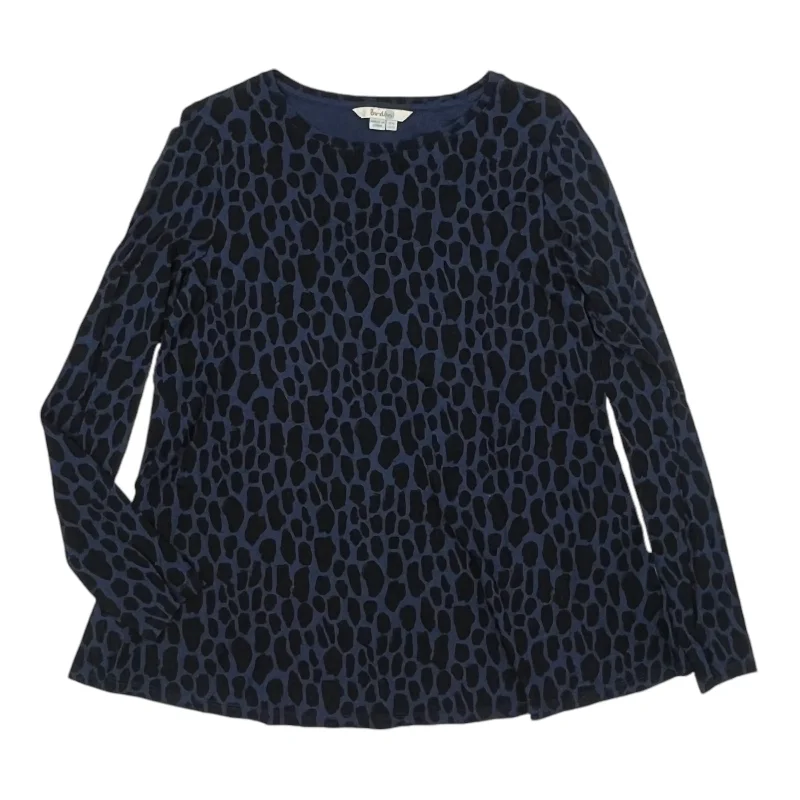 Top Ls By Boden In Black & Blue, Size:M