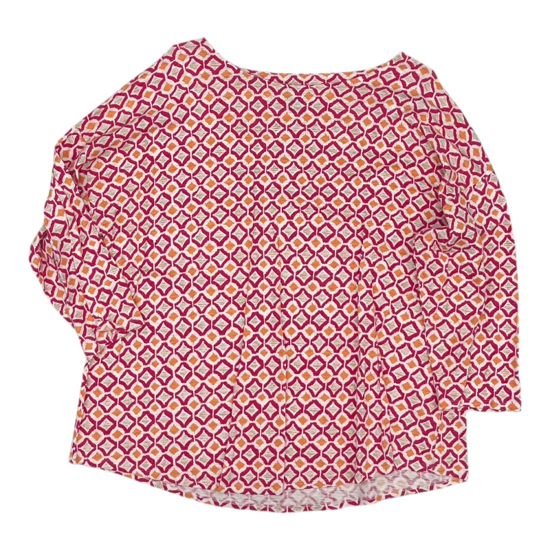 Top Ls By Chicos In Pink, Size:Xl