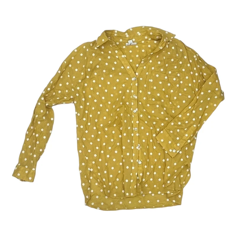 Top Ls By J. Jill In Yellow, Size:S