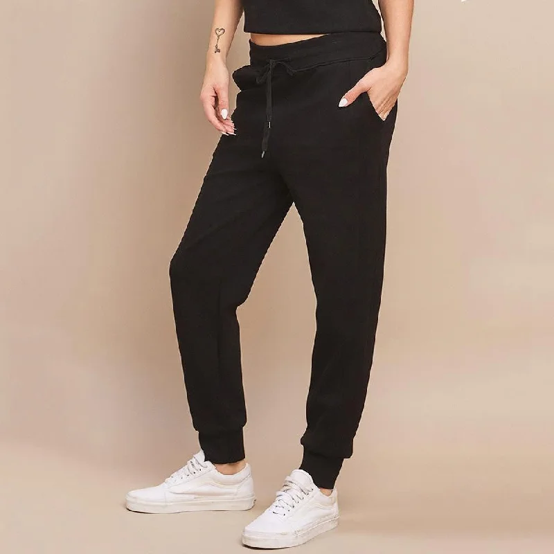 Black Scuba Joggers